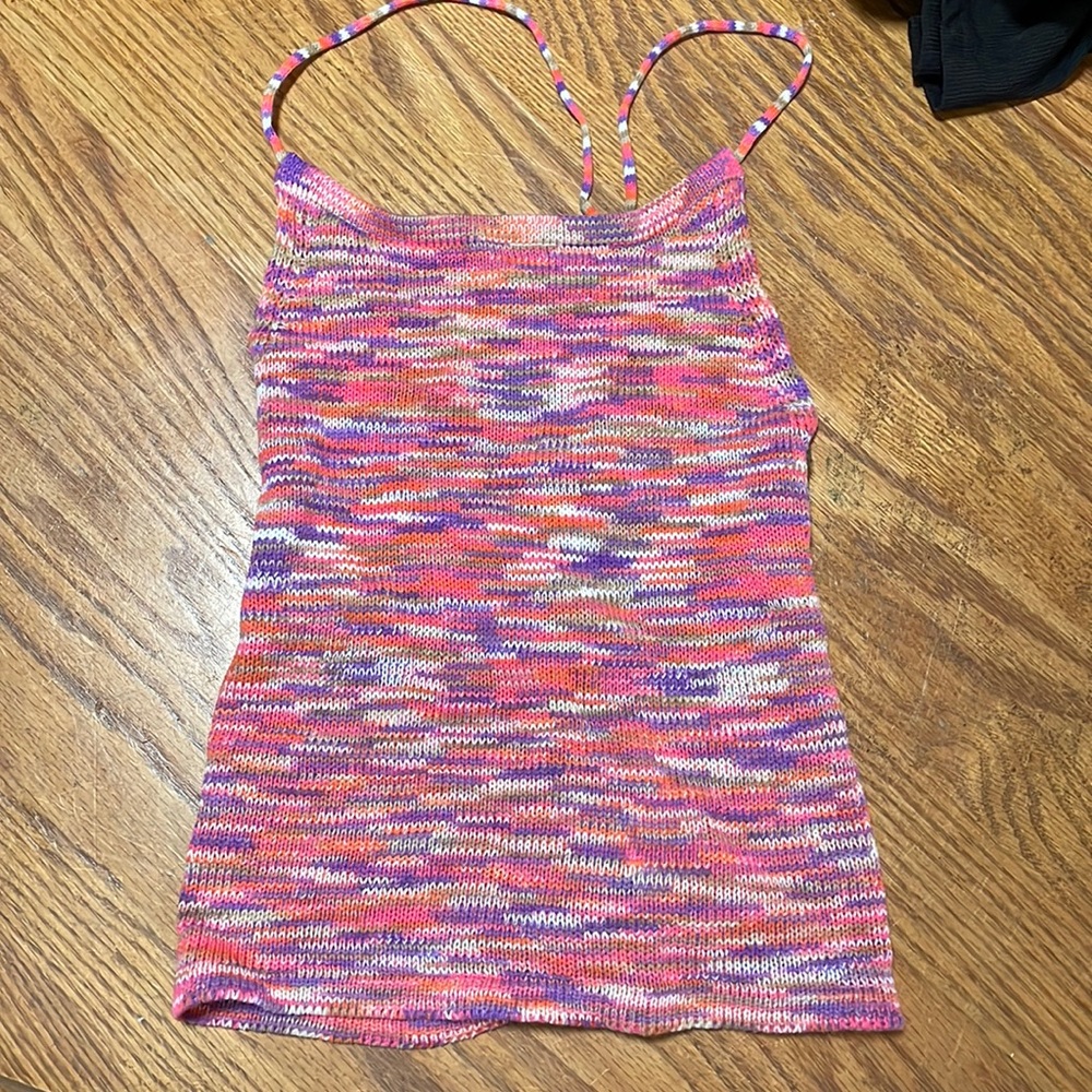 Open back tank